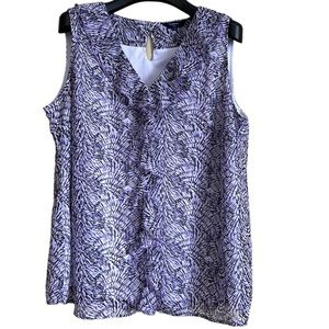 Reitmans Plus women’s sleeveless‎ blouse top size 16